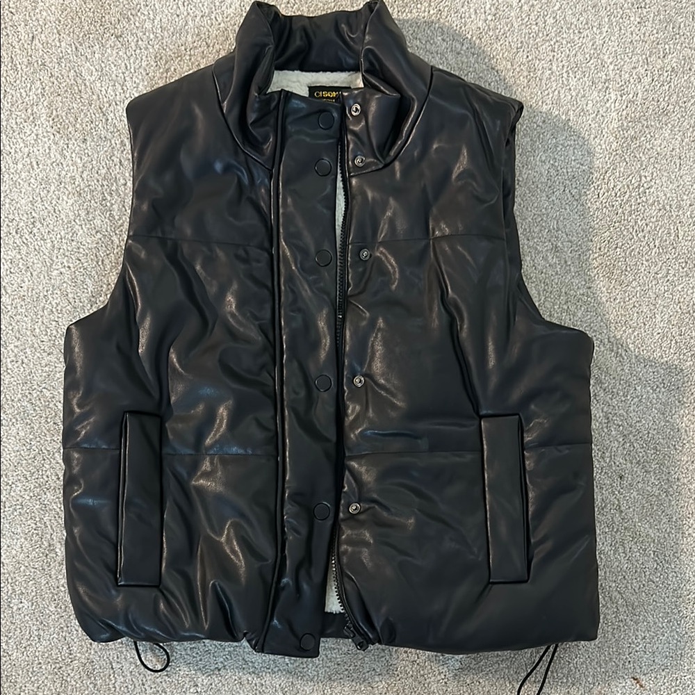 Black Puffer Vest